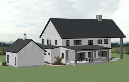 Barn House Plan #6849-00153 Elevation Photo