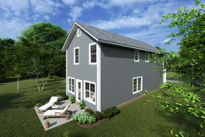 Cottage House Plan #4848-00387 Elevation Photo