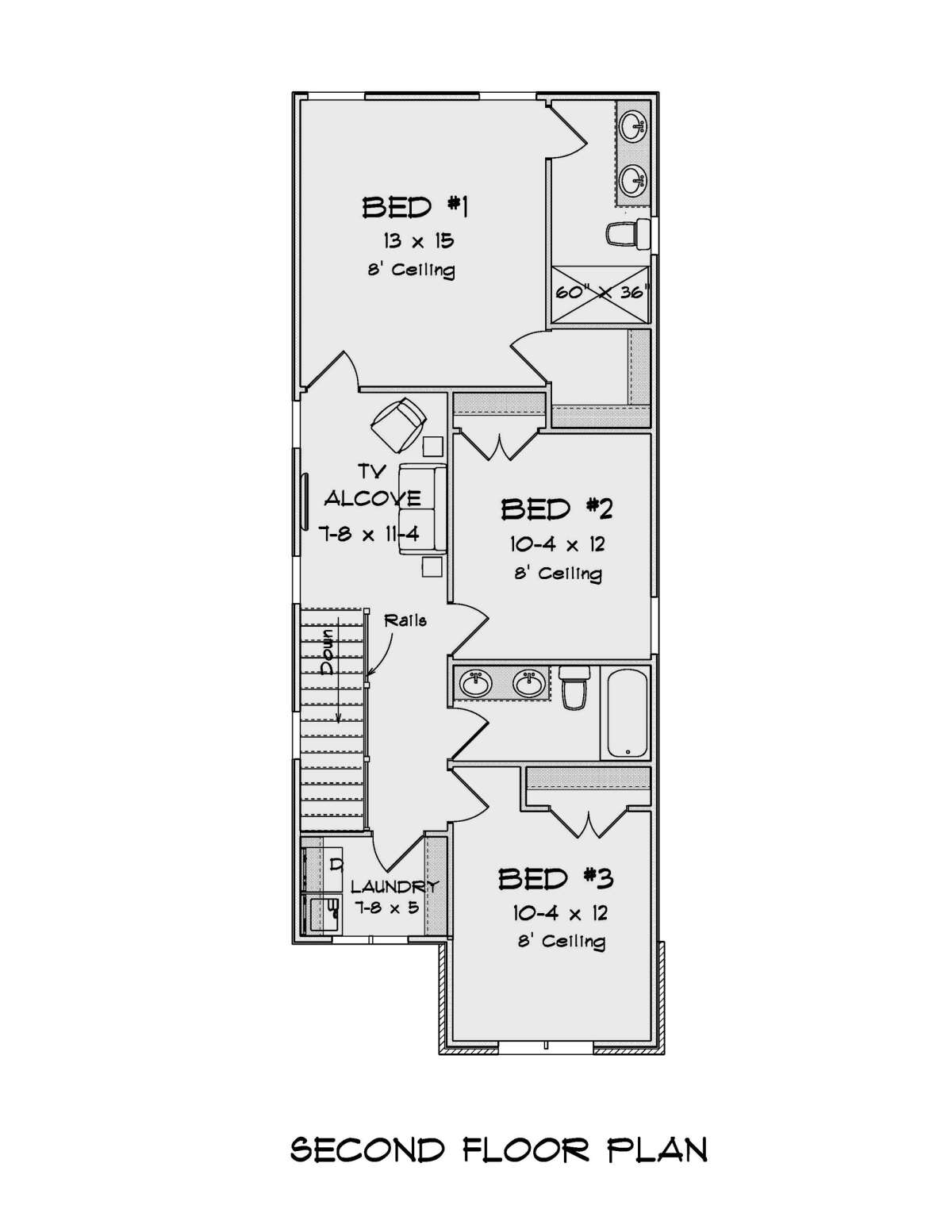 Second Floor for House Plan #4848-00387