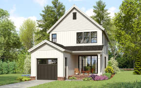 Modern Farmhouse House Plan #2559-00994 Elevation Photo