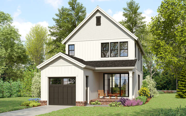 Modern Farmhouse House Plan #2559-00994 Elevation Photo