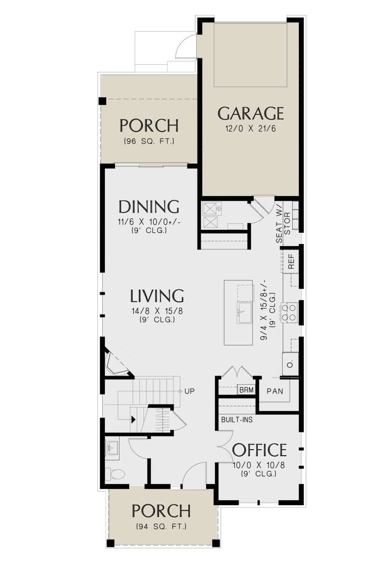 House Plan House Plan #29655 Drawing 1