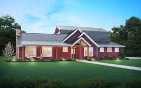 Barn House Plan #2559-00995 Elevation Photo
