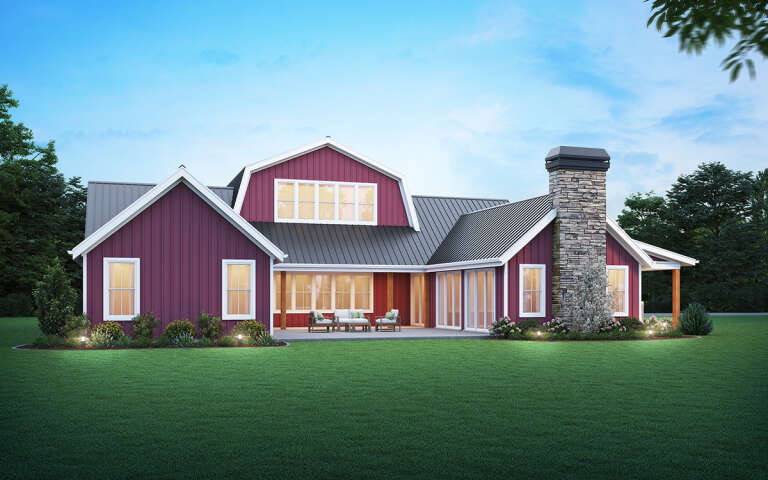 Barn House Plan #2559-00995 Elevation Photo