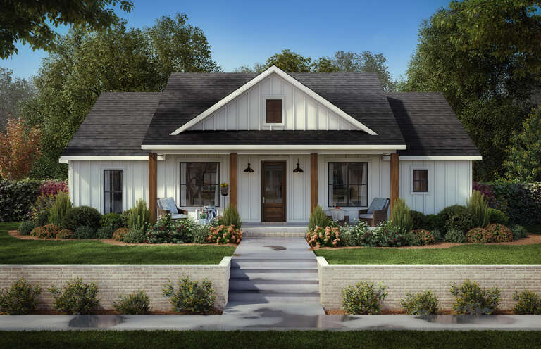 House Plan House Plan #29657 Front Elevation 