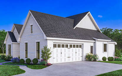 Modern Farmhouse House Plan #041-00339 Elevation Photo