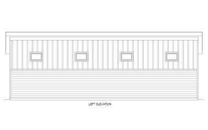 Barn House Plan #940-00870 Elevation Photo