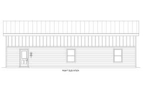 Barn House Plan #940-00870 Elevation Photo