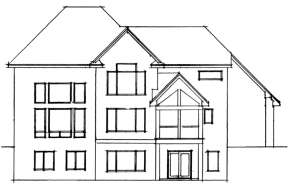 Traditional House Plan #098-00053 Elevation Photo
