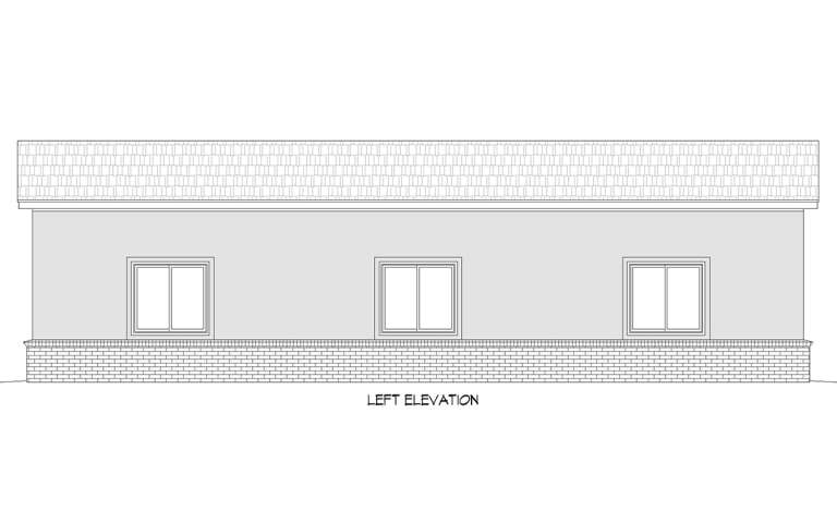 Traditional House Plan #940-00871 Elevation Photo