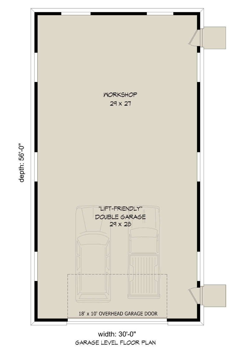 House Plan House Plan #29660 Drawing 1