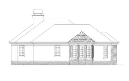 French Country House Plan #4195-00061 Elevation Photo