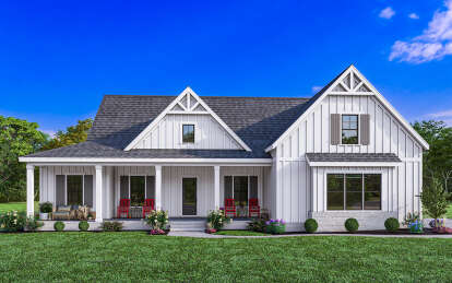 House Plan House Plan #29666 Front Elevation 