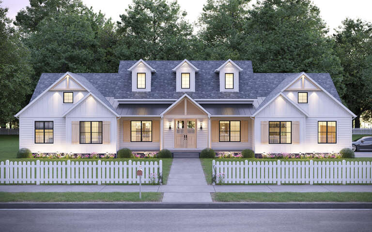 House Plan House Plan #29668 Front Elevation 