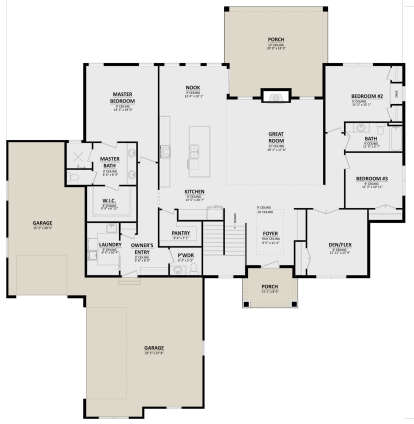 Main Floor  for House Plan #1958-00012