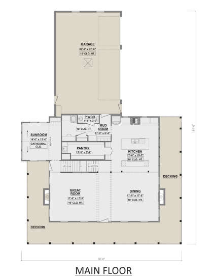 House Plan House Plan #29671 Drawing 1