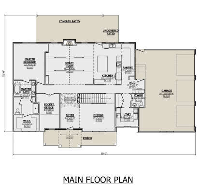 House Plan House Plan #29673 Drawing 1