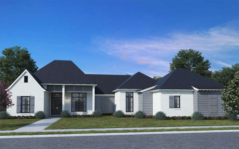 House Plan House Plan #29674 Front Elevation 