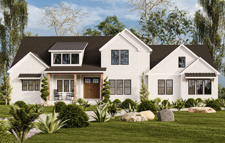 House Plan House Plan #29675 Front Elevation 