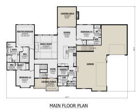 Main Floor  for House Plan #1958-00018