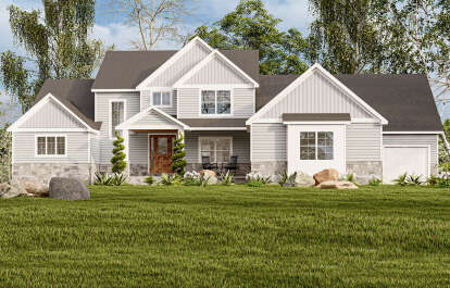 House Plan House Plan #29679 Front Elevation 