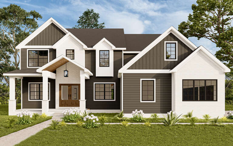 House Plan House Plan #29680 Front Elevation 