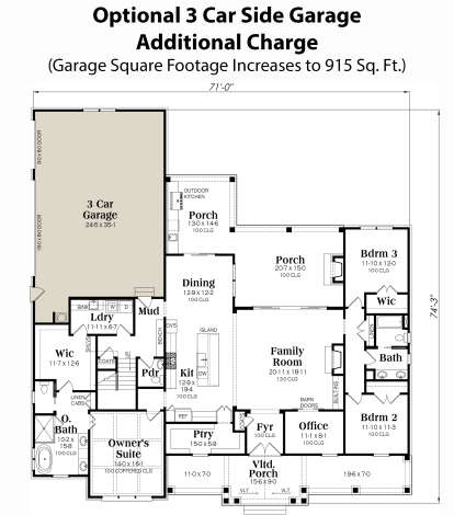 House Plan House Plan #29685 Drawing 4