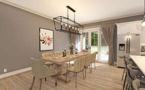 Modern Farmhouse House Plan #009-00372 Additional Photo