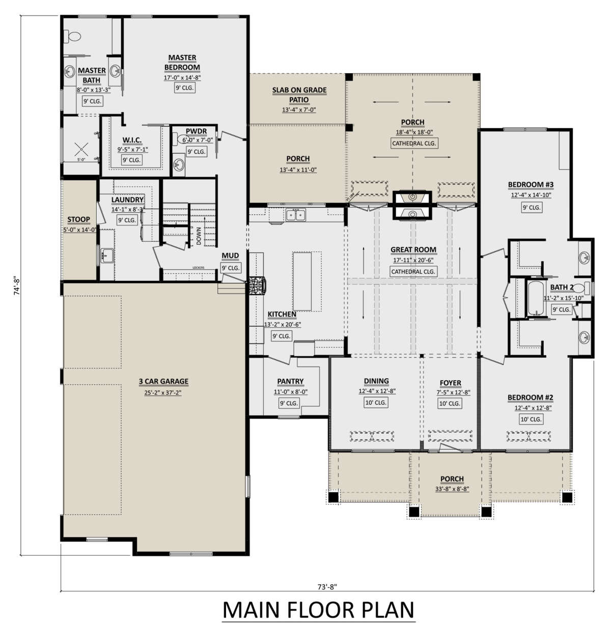 Main Floor  for House Plan #1958-00025