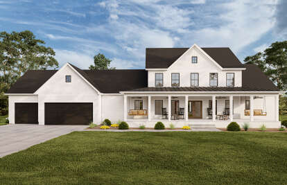 Modern Farmhouse House Plan #1958-00026 Elevation Photo