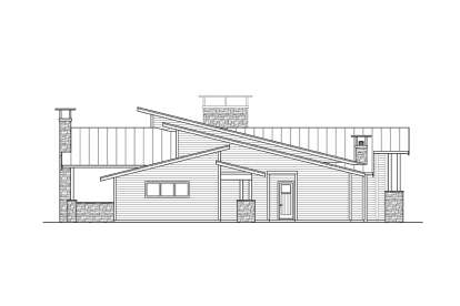 Contemporary House Plan #035-01067 Elevation Photo