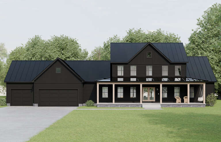 House Plan House Plan #29692 Front Elevation 