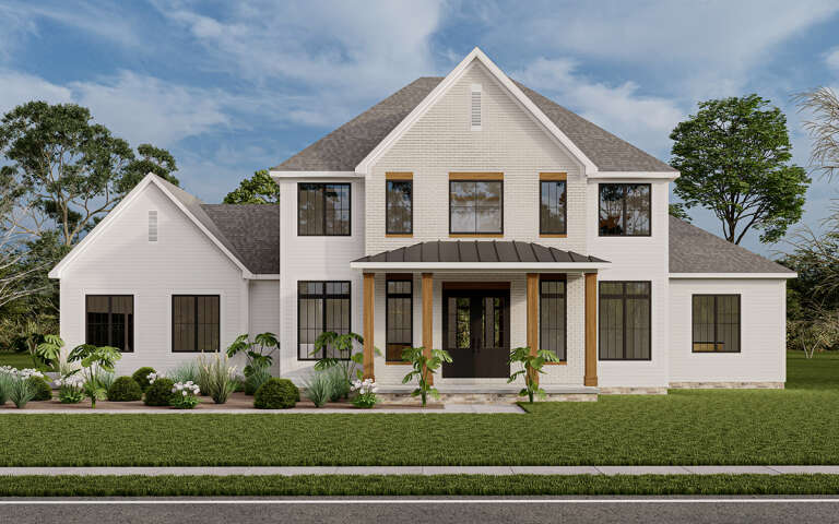 House Plan House Plan #29695 Front Elevation 