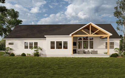 Modern Farmhouse House Plan #1958-00030 Elevation Photo