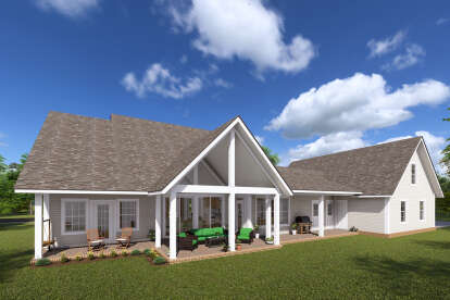 Farmhouse House Plan #4848-00388 Elevation Photo