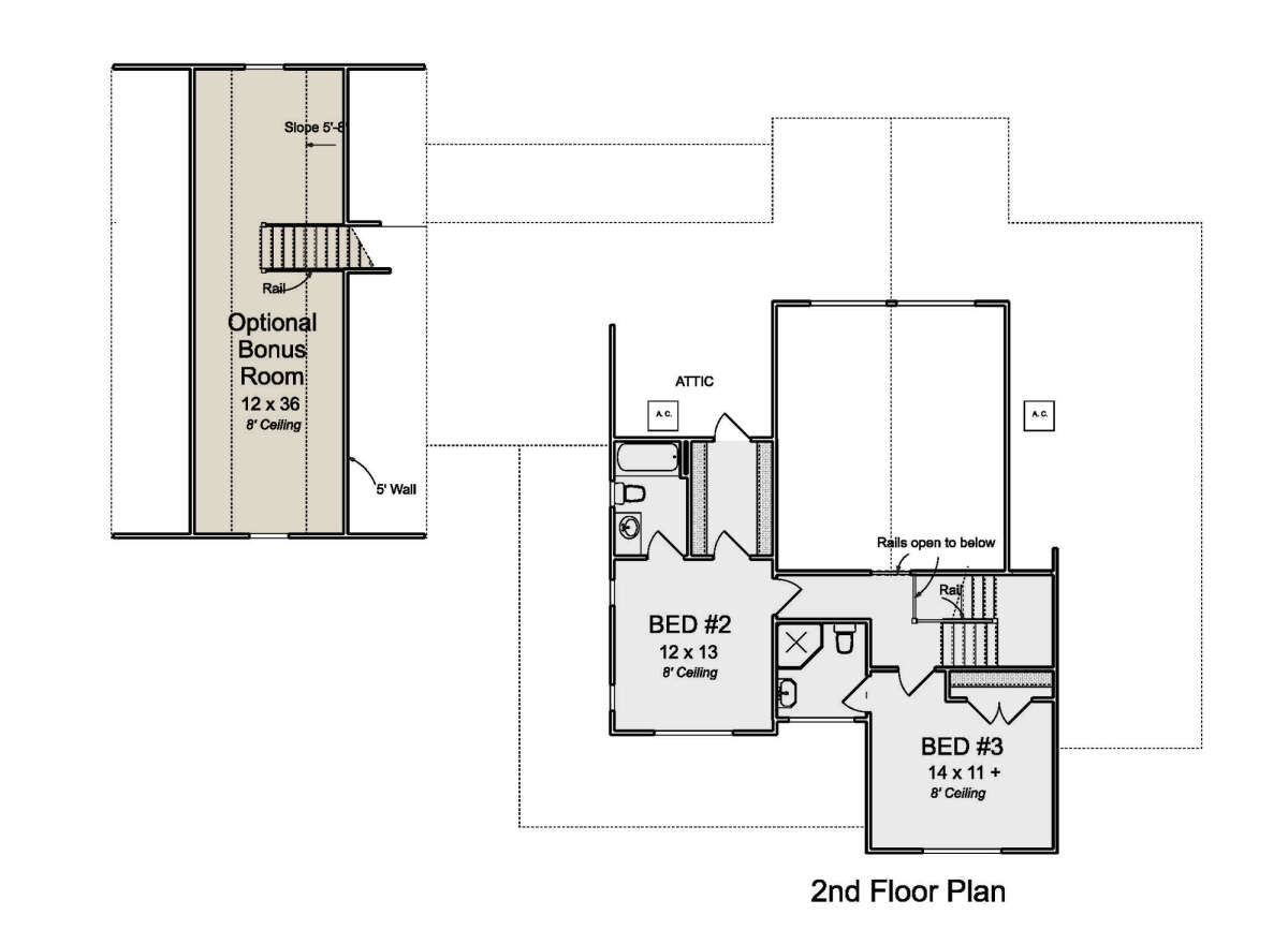 Second Floor for House Plan #4848-00388