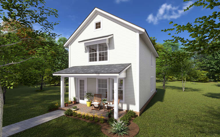 Cottage House Plan #4848-00389 Elevation Photo