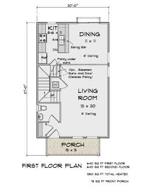 Main Floor  for House Plan #4848-00389