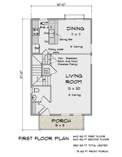 Main Floor  for House Plan #4848-00389