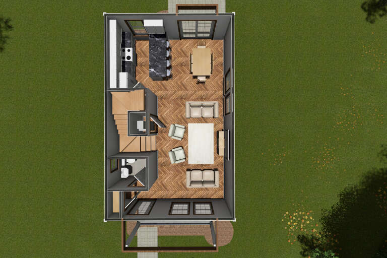 House Plan House Plan #29699 Drawing 3