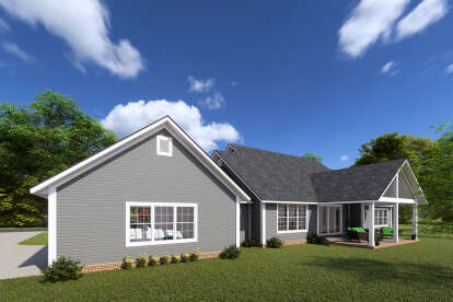 Farmhouse House Plan #4848-00391 Elevation Photo