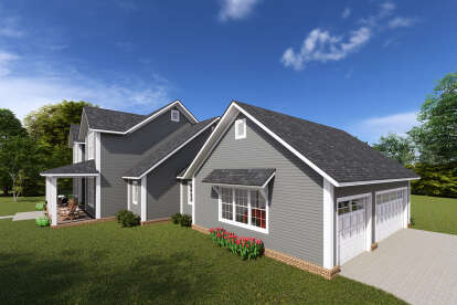 Farmhouse House Plan #4848-00391 Elevation Photo