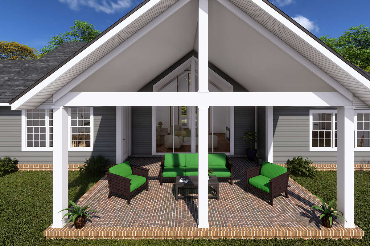 Farmhouse Plan: 2,693 Square Feet, 4 Bedrooms, 3.5 Bathrooms