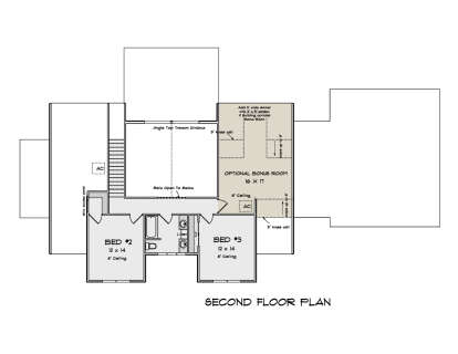 Second Floor for House Plan #4848-00391