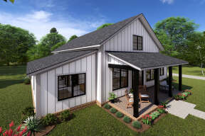 Barn House Plan #4848-00392 Elevation Photo