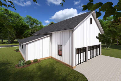 Barn House Plan #4848-00392 Elevation Photo