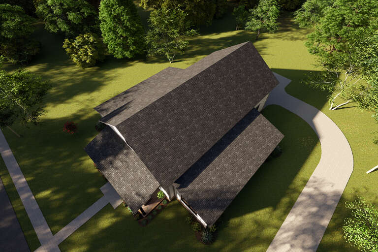 Barn House Plan #4848-00392 Elevation Photo