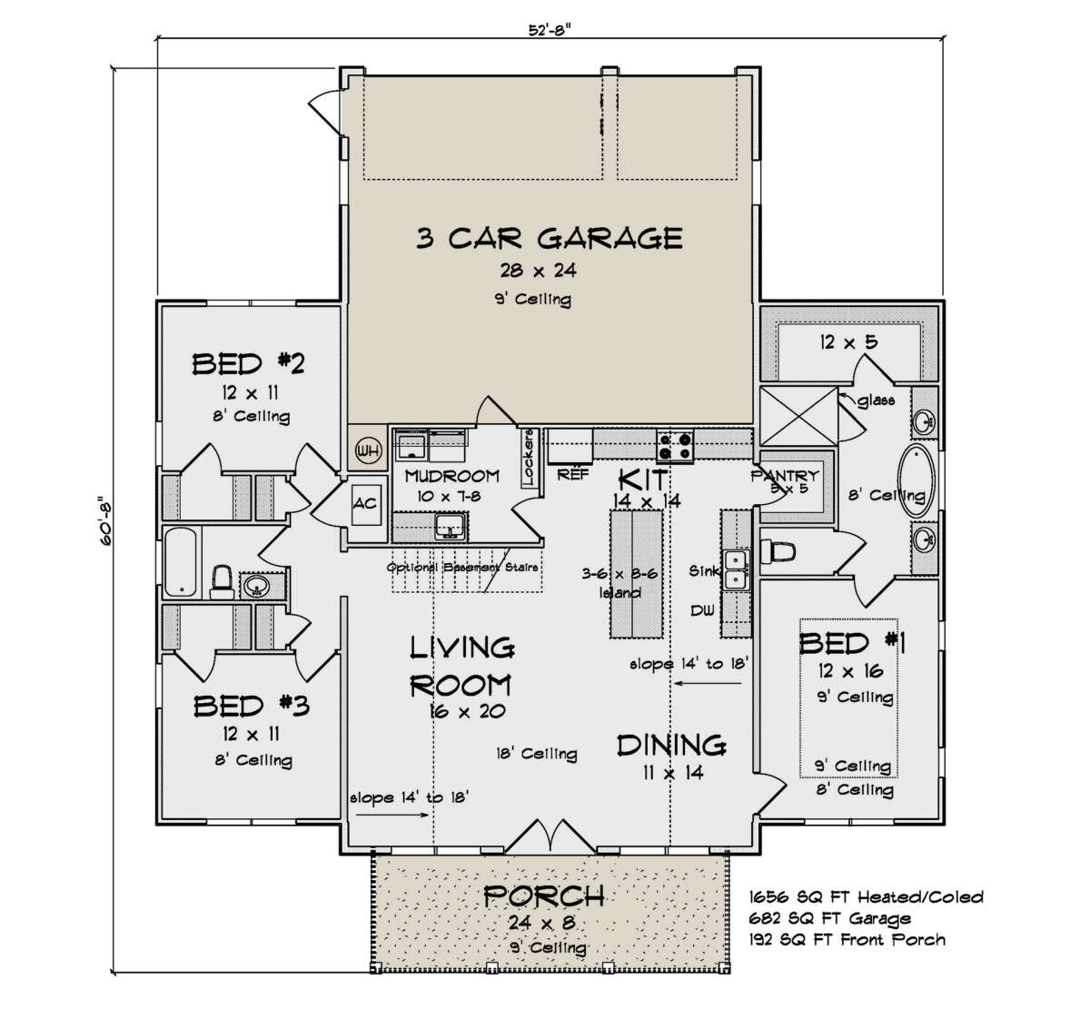 Main Floor  for House Plan #4848-00392