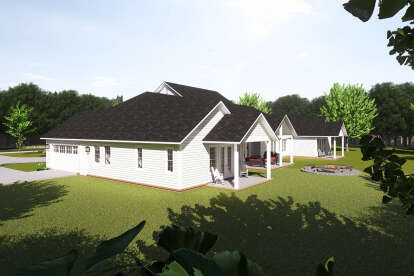 Farmhouse House Plan #4848-00393 Elevation Photo