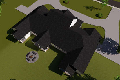 Farmhouse House Plan #4848-00393 Elevation Photo